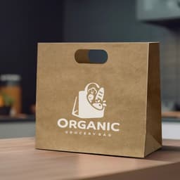 Large Die Cut Paper Bag Landscape - image 4