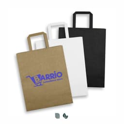 Large Flat Handle Paper Bag Portrait - image 5