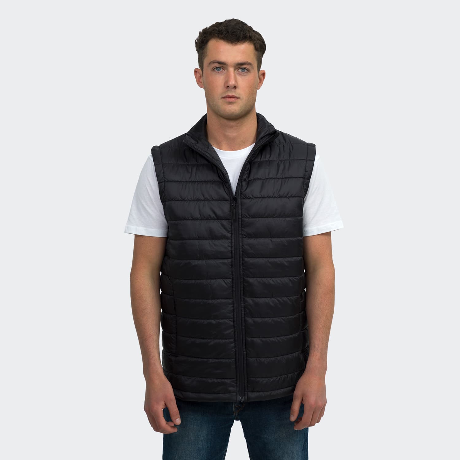 TRENDSWEAR Frazer Mens Puffer Vest-Active Image