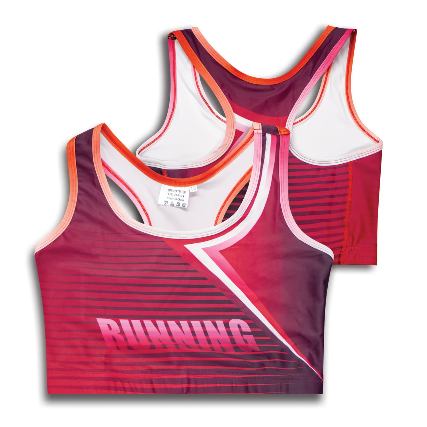 Custom Womens Athletics Crop-Active Image