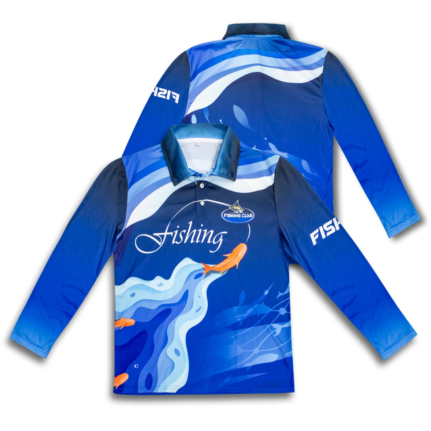 Custom Fishing Polo-Active Image