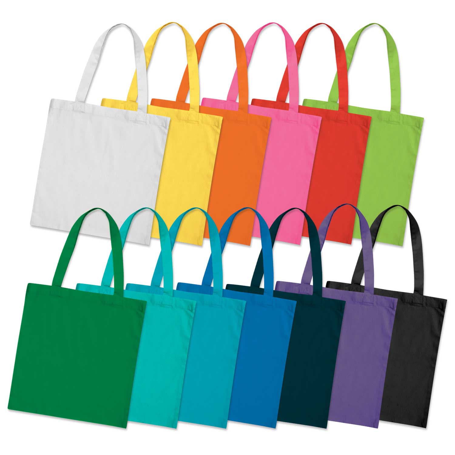 Sonnet Cotton Tote Bag - Colours-Active Image