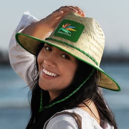 Tiki Straw Hat - image 3