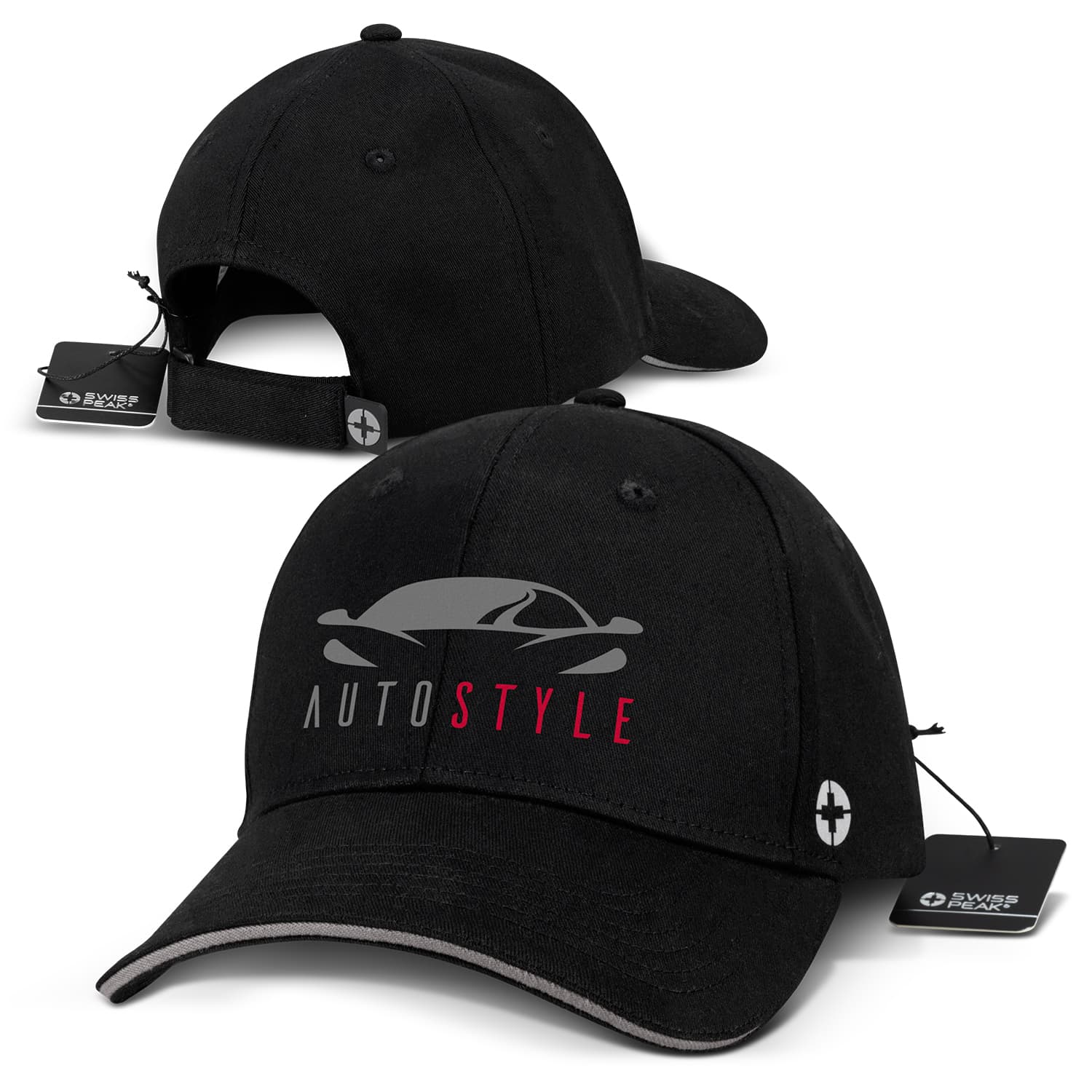 Swiss Peak 6 Panel Cap-Active Image