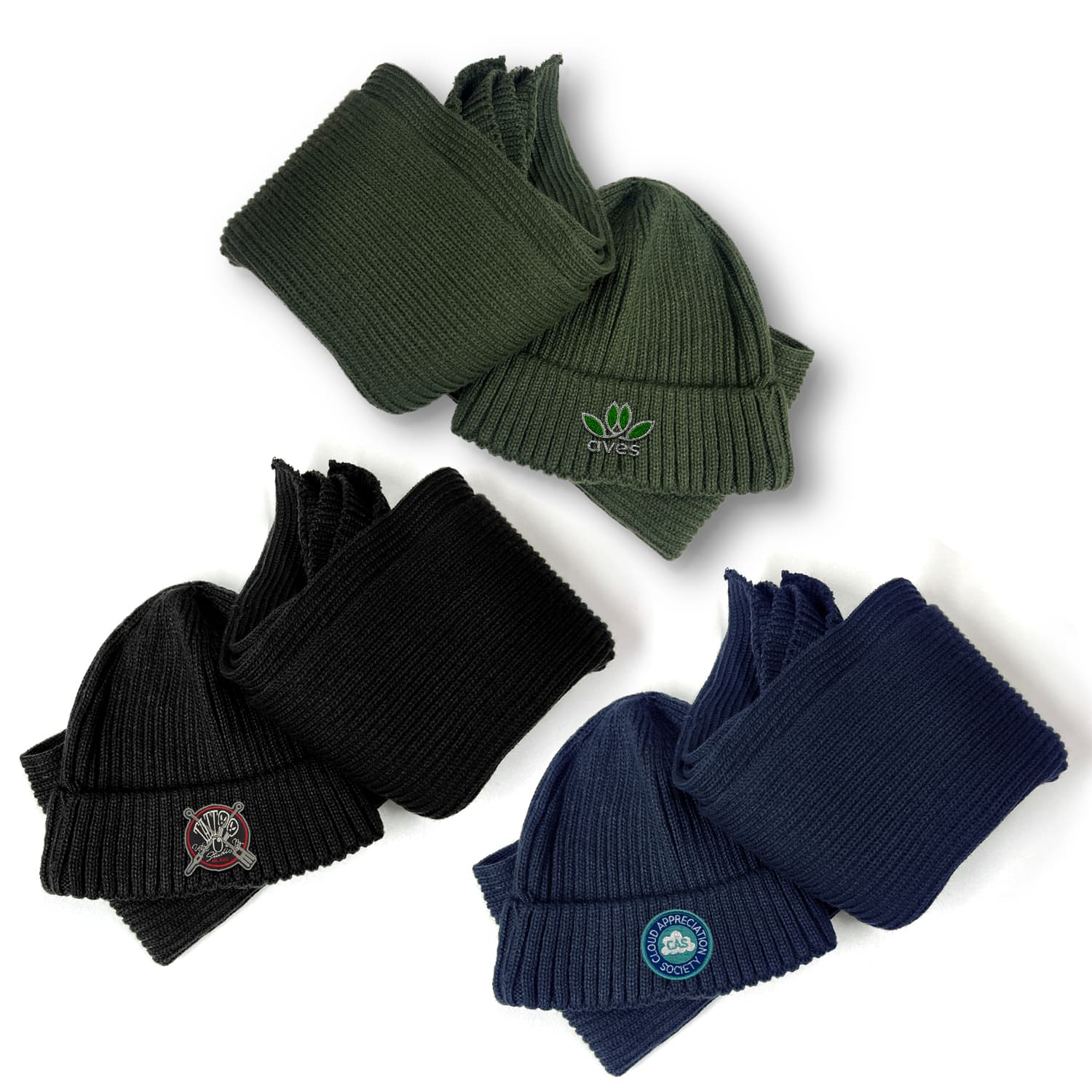 Denali Scarf and Beanie Set-Active Image