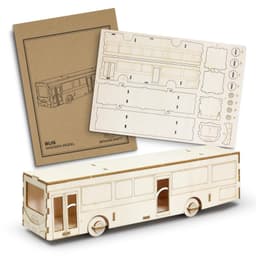 BRANDCRAFT Bus Wooden Model - image 7