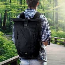 SPICE Waste2Gear Roll Up Computer Backpack - image 11