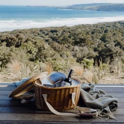 Keepsake Picnic Cooler Basket - image 9