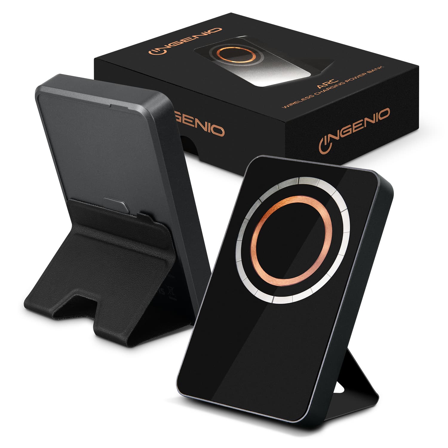 INGENIO Arc Wireless Charging Power Bank-Active Image