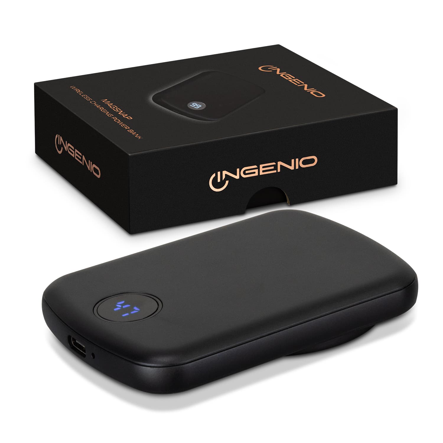 INGENIO MagSnap Wireless Charging Power Bank-Active Image