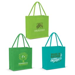 Monza Jute Tote Bag - Colour Match - Sale - image 4
