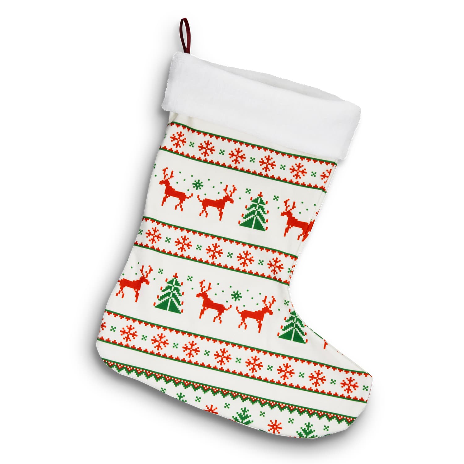 Full Colour Christmas Stocking-Active Image