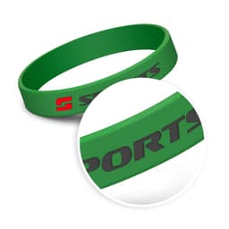 Kids Silicone Wrist Band - Debossed - image 2