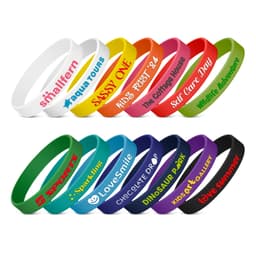 Kids Silicone Wrist Band - Embossed - image 19