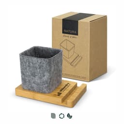 NATURA Bamboo Phone Stand Desk Caddy - image 5
