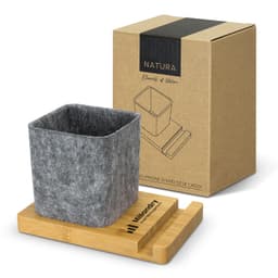 NATURA Bamboo Phone Stand Desk Caddy - image 6
