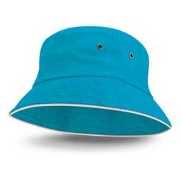 Bondi Bucket Hat - White Sandwich Trim - Sale - image 3