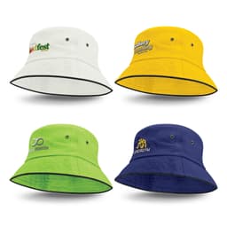 Bondi Bucket Hat - Black Sandwich Trim - Sale - image 1