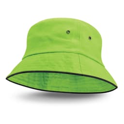 Bondi Bucket Hat - Black Sandwich Trim - Sale - image 4
