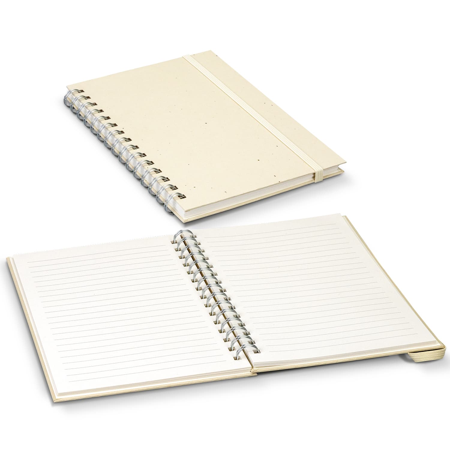 Terra Recycled Paper Spiral Notebook-Active Image