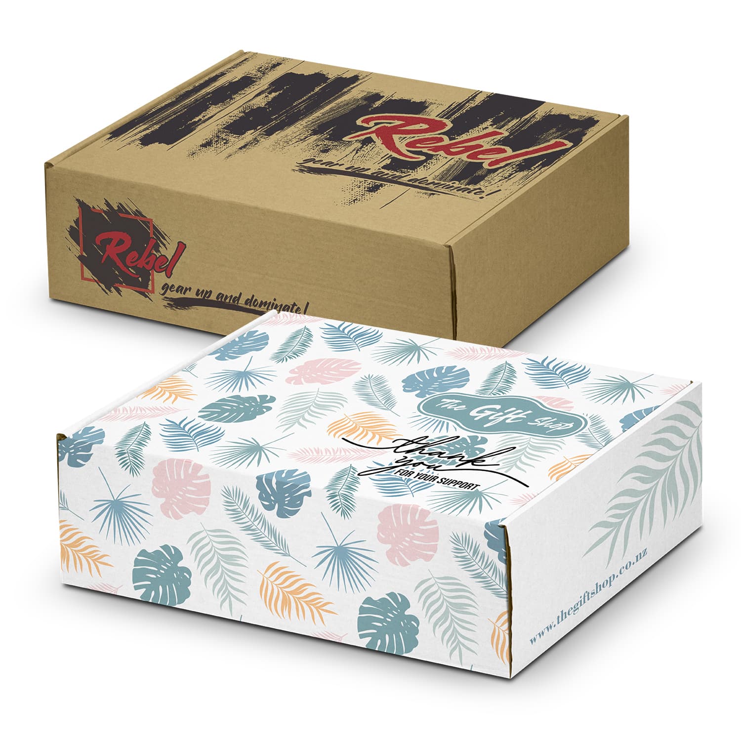 Die Cut Box with Locking Lid - 502x295x150mm-Active Image