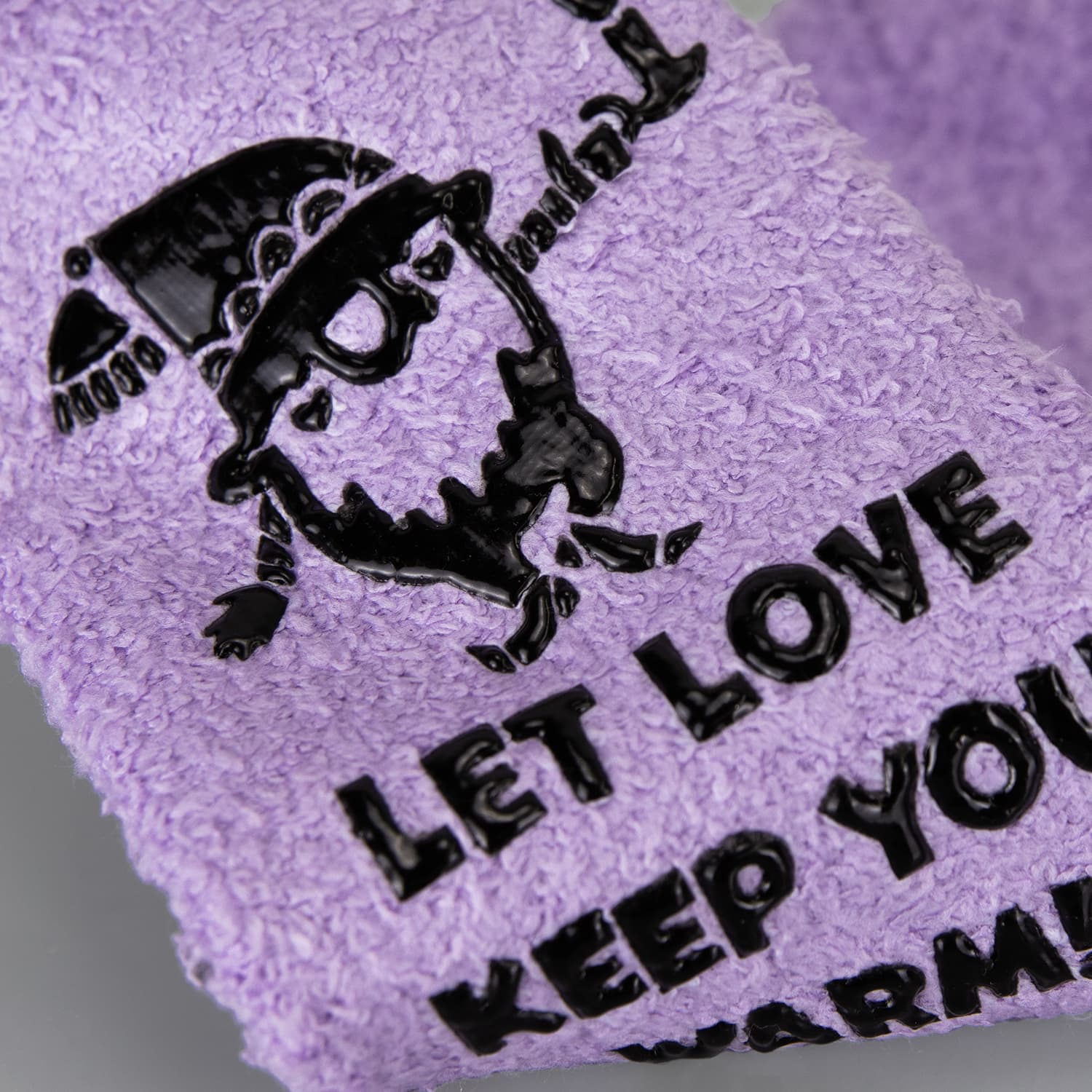 Fluffy Grip Socks-Active Image