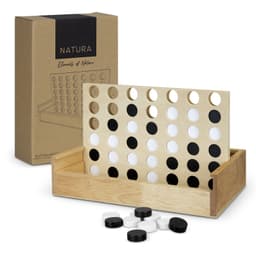 NATURA Quattro Wooden Four-in-a-Row Game - image 5