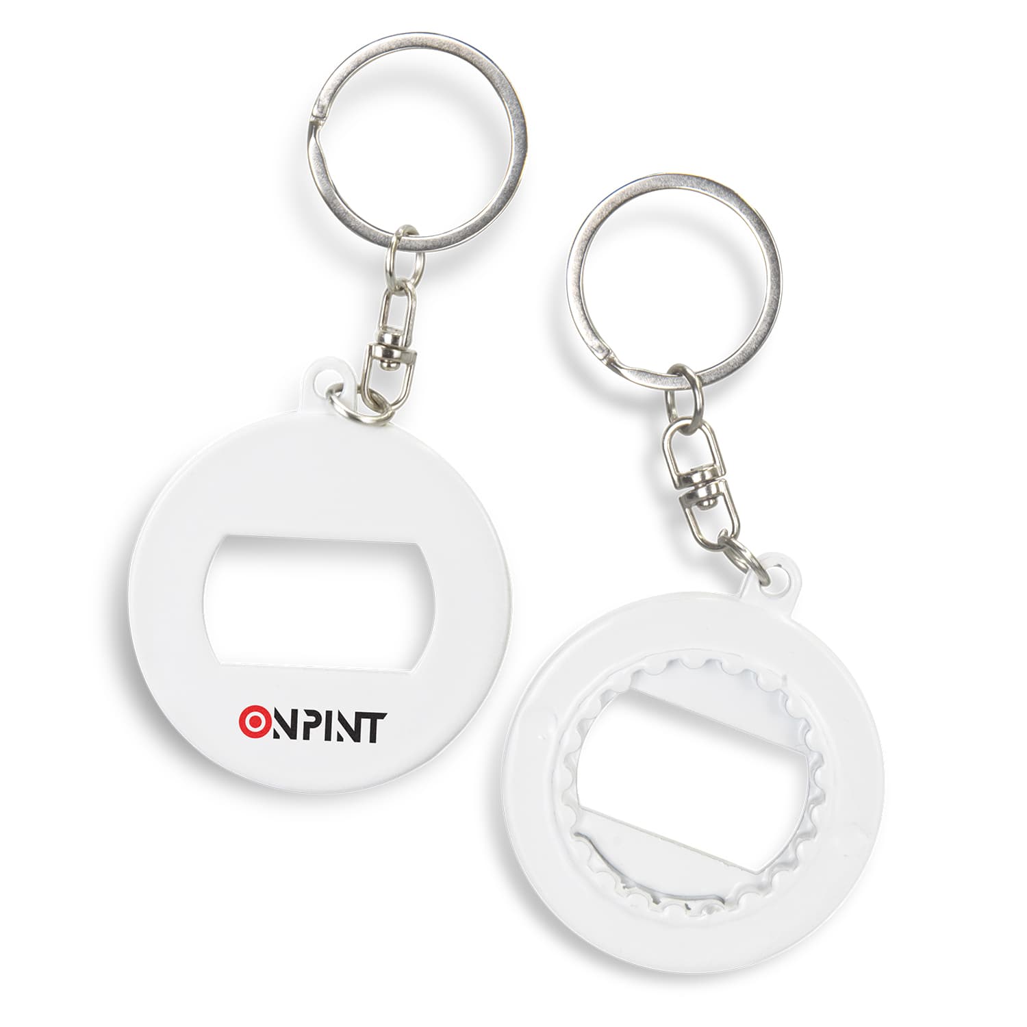 Presto 3-in-1 Bottle Opener Key Ring-Active Image