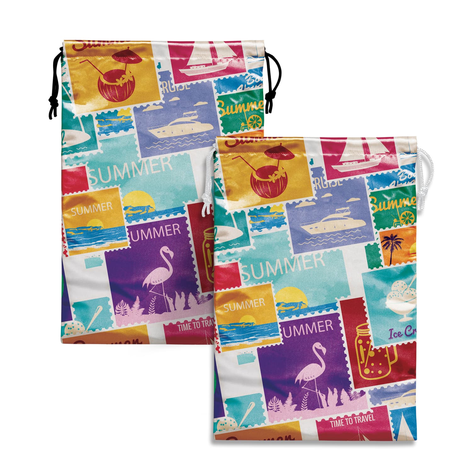 Satin Gift Bag - Large-Active Image