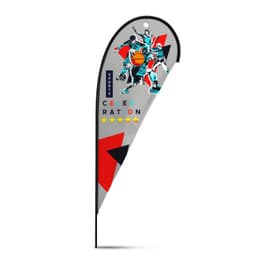 Large Tear Drop Flag Kit - image 1