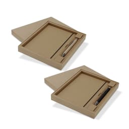 Kraft Notebook and Pen Gift Set - image 3