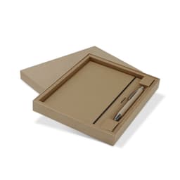 Kraft Notebook and Pen Gift Set - image 5