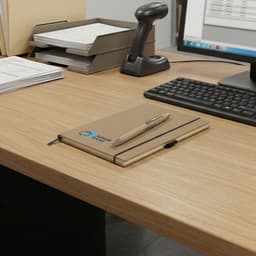 Kraft Notebook and Pen Gift Set - image 2