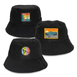 Terry Towelling Bucket Hat with Full Colour Patch - image 6