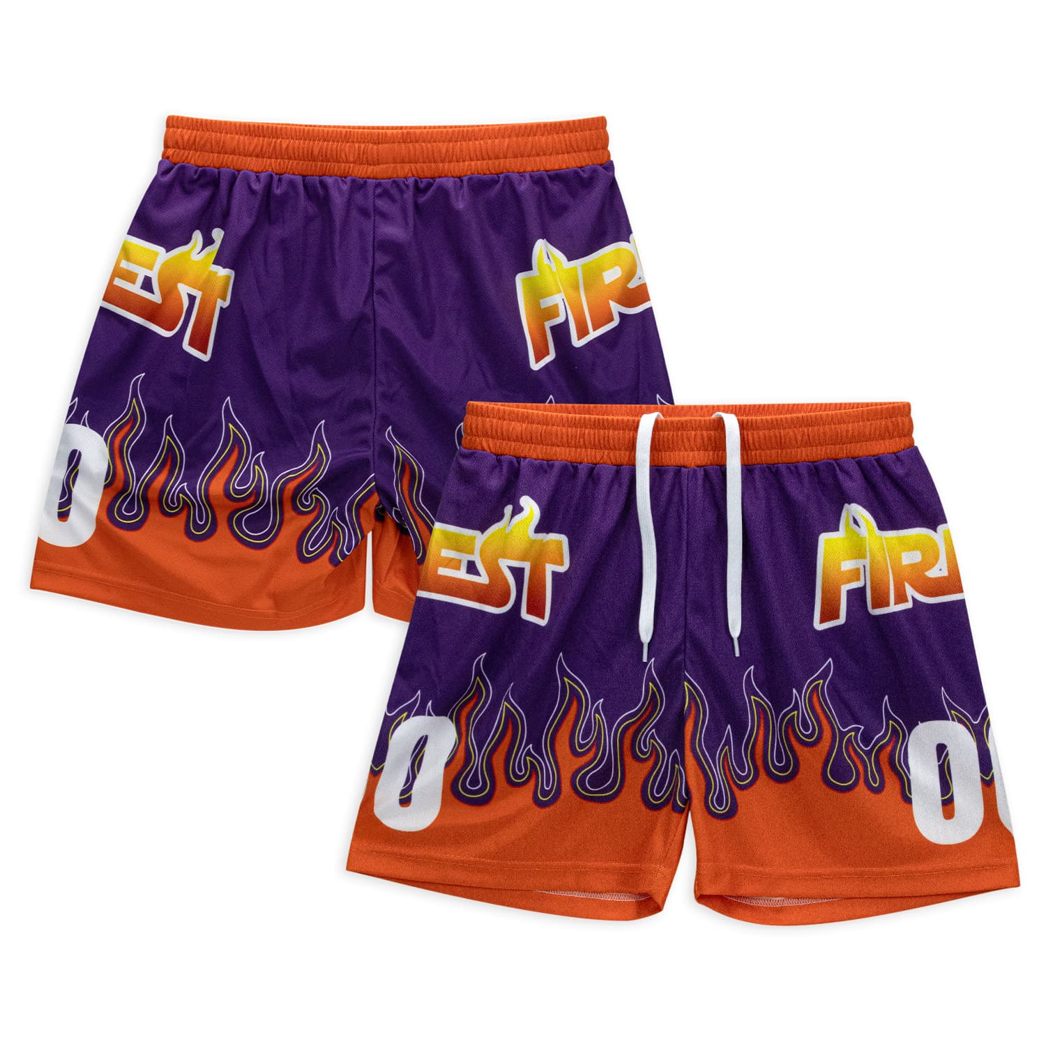 Custom Womens Active Shorts-Active Image