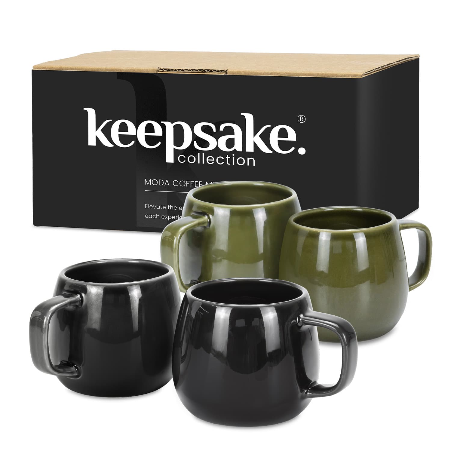 Keepsake Moda Coffee Mug – Set of 2-Active Image