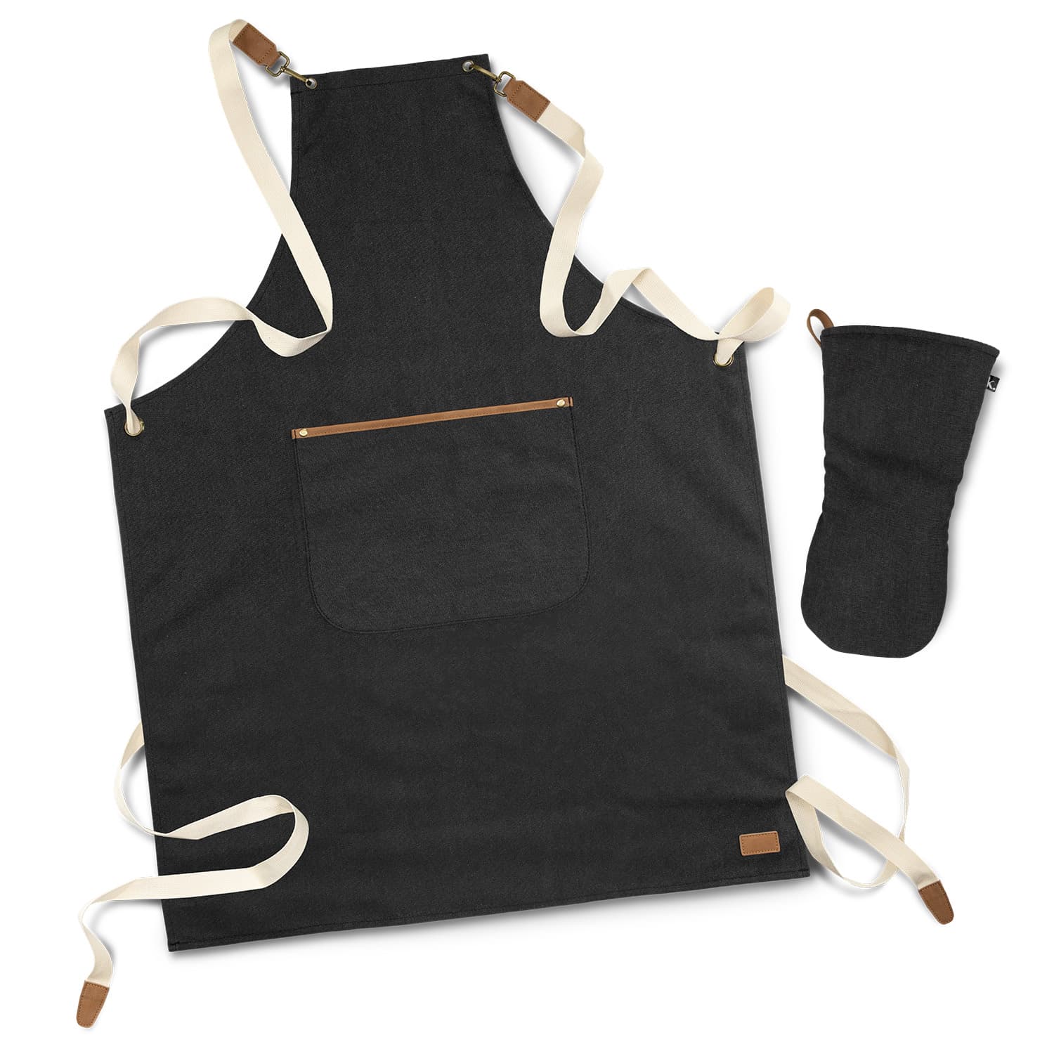 Keepsake Canvas Apron & Oven Mit Set-Active Image