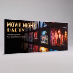 Straight Portable Display Wall - 6m - image 1