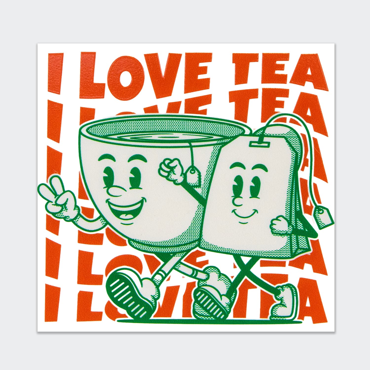 Prism Print - 100 x 100mm Sticker-Active Image