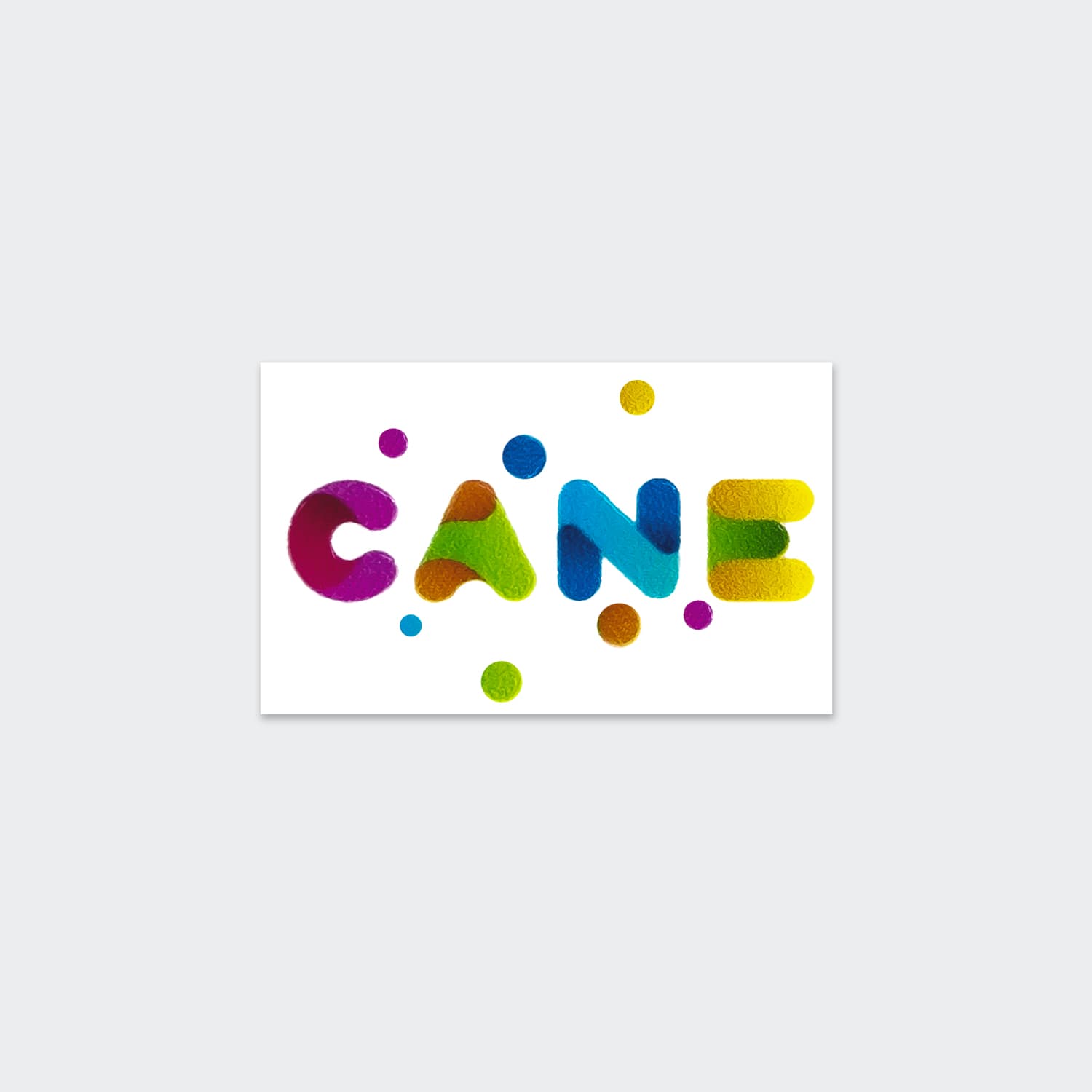Prism Print - 78 x 48mm Sticker-Active Image
