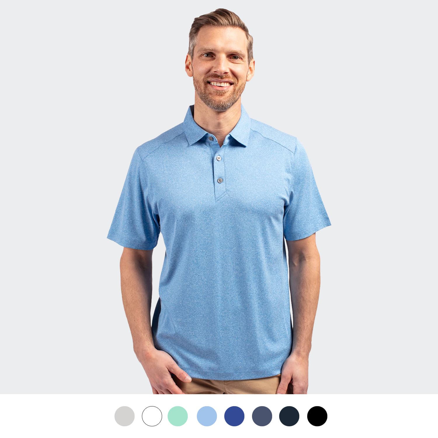 Cutter & Buck Forge Mens Polo-Active Image