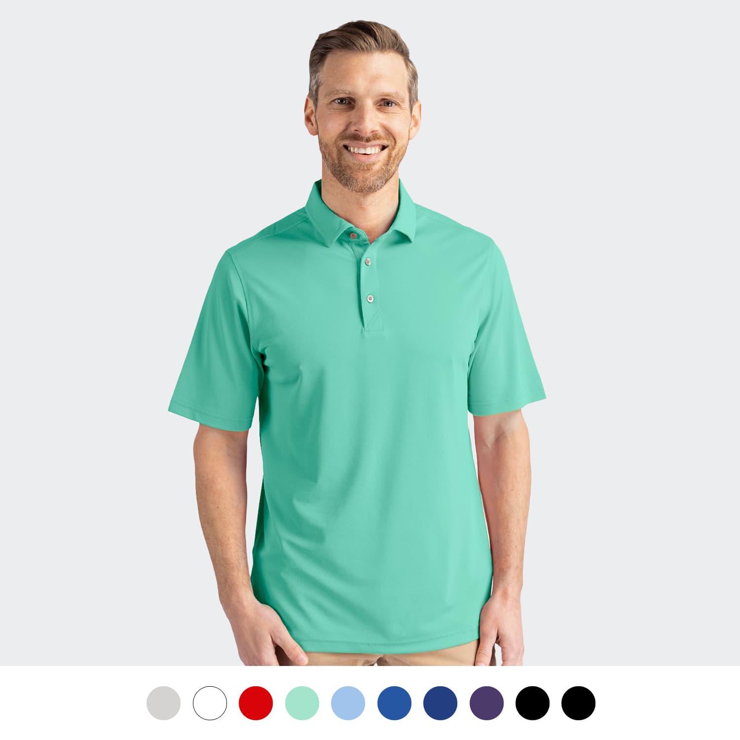 Cutter & Buck Virtue Mens Polo-Active Image