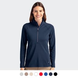 Cutter & Buck Adapt Womens Half Zip - image 9