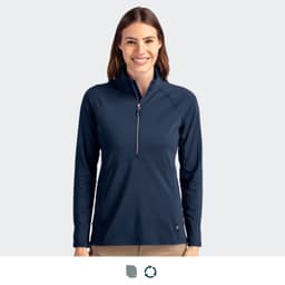 Cutter & Buck Adapt Womens Half Zip - image 10