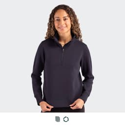 Cutter & Buck Roam Womens Half Zip Jacket - image 6