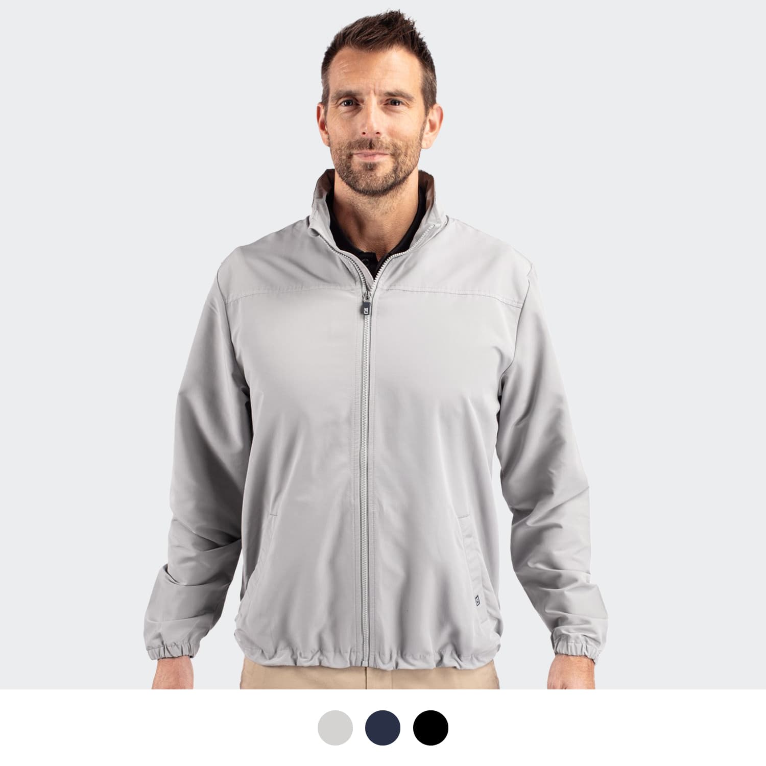 Cutter & Buck Charter Mens Full Zip Jacket-Active Image