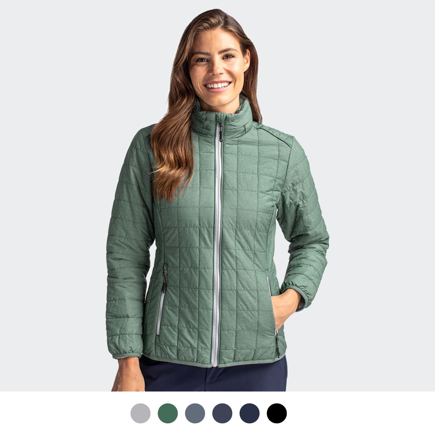 Cutter & Buck Rainier Womens Jacket-Active Image