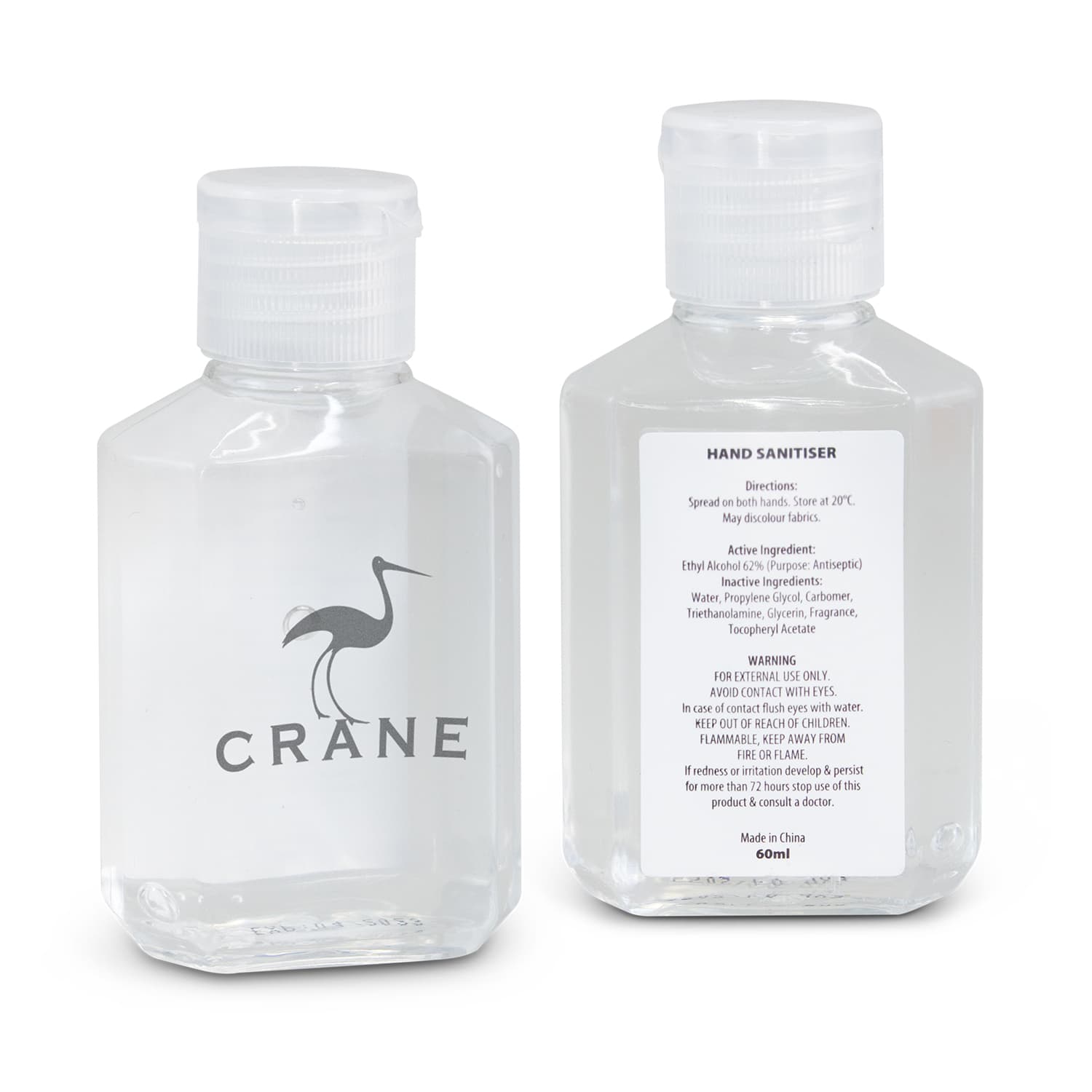 Hand Sanitiser Gel 60ml-Active Image