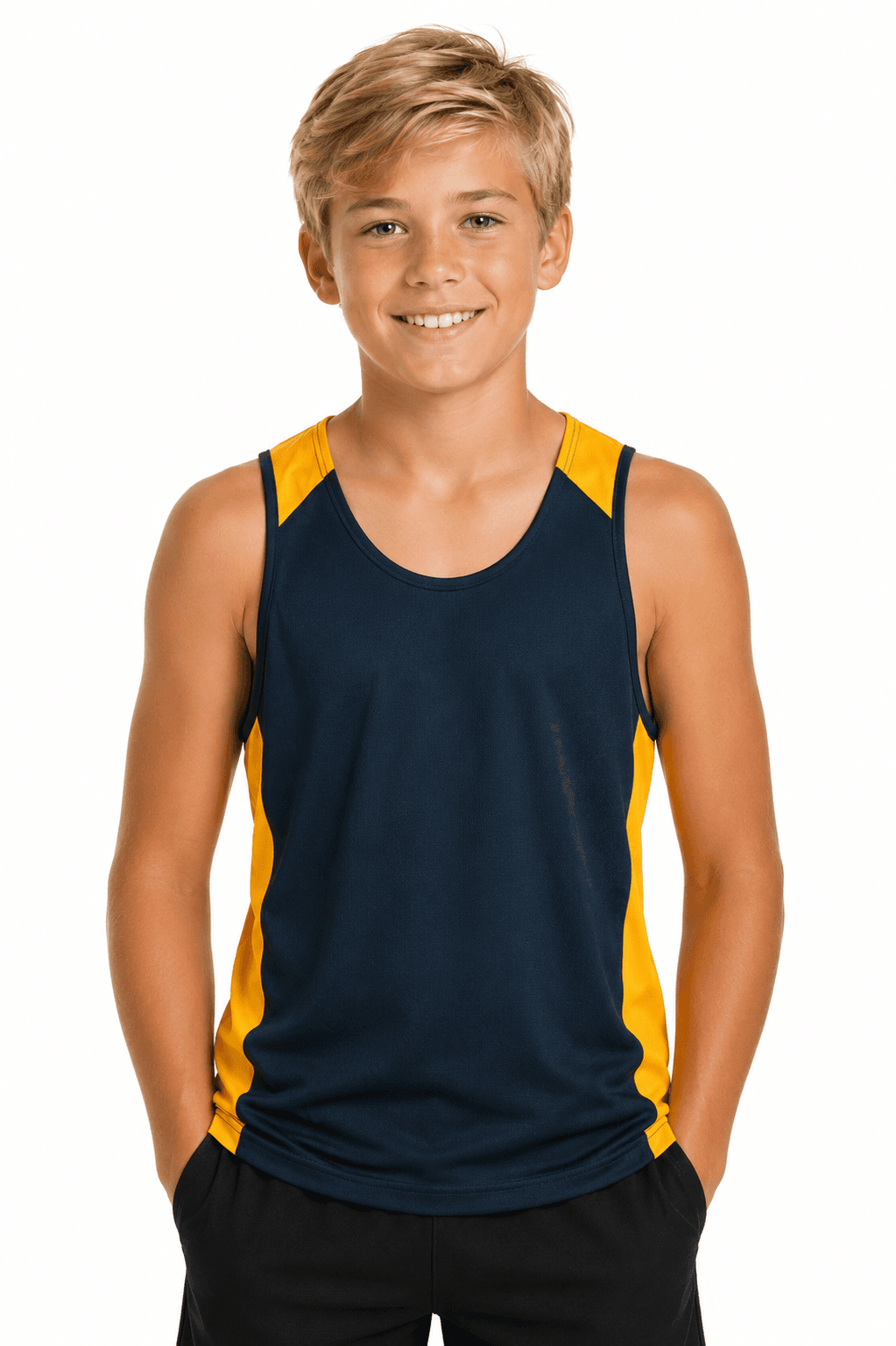 PREMIER KIDS SINGLETS - 3101-Active Image