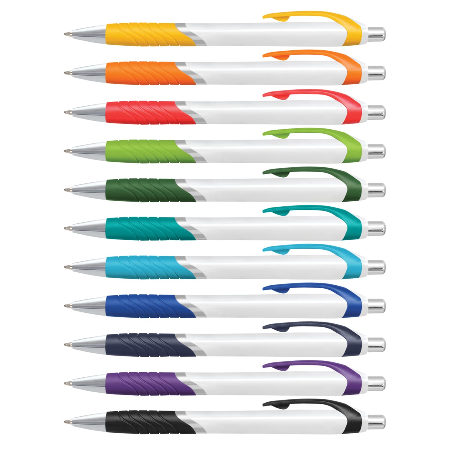 Jet Pen - White Barrel-Active Image
